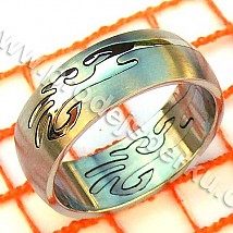Ocelový prsten pro muže