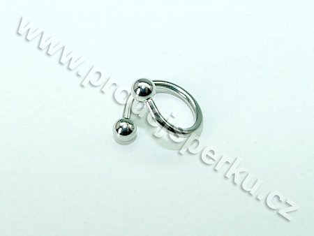 OPNG024 piercing spirála kuličky