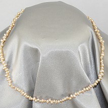 Perlový náhrdelník- krémové perly